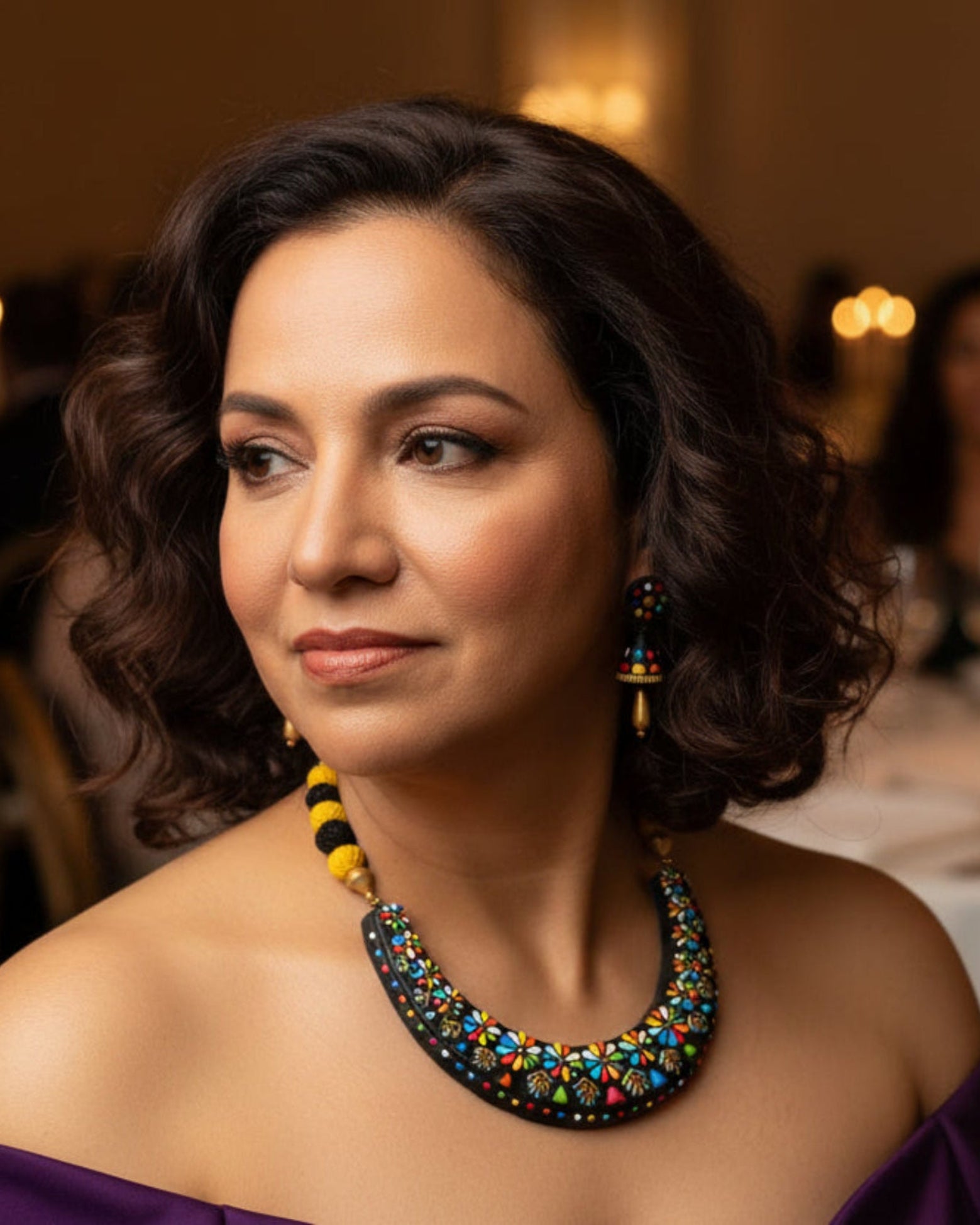 Clay Chocker Jewelry Set