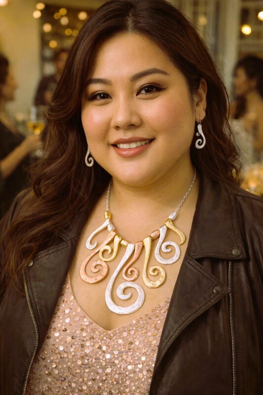 Filigree Graduating Necklace Set